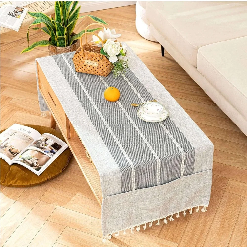 Table Cover Waterproof Rectangle Tablecloth H-50 x 145 cm (20 x 57 in)